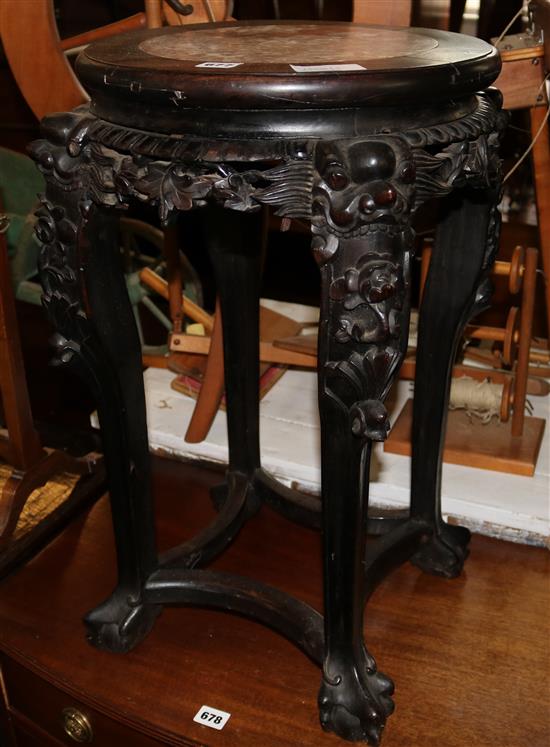 Chinese vase stand